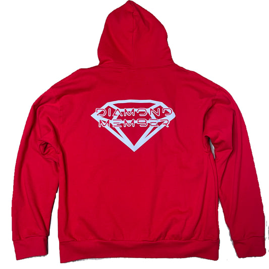 Flight Life Club Custom Diamond Member Puff Hoodie